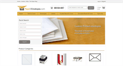 Desktop Screenshot of paperandenvelopes.com